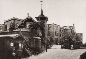 Alte Zufahrt um 1895 Bergmannsheil