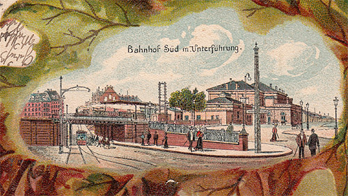 Alter Bahnhof vor 1900