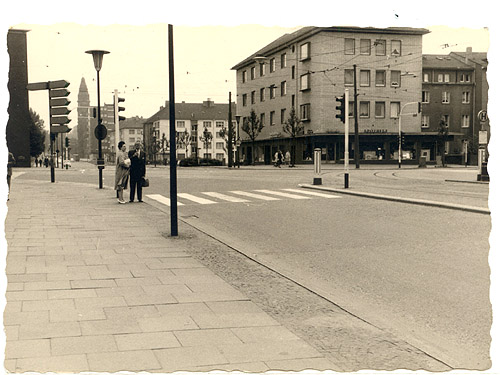 Königsallee Kreuzung 1961