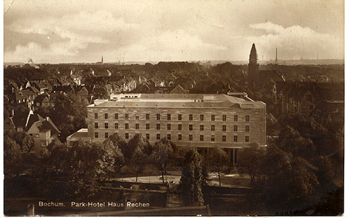 parkhotel Haus Rechen von oben