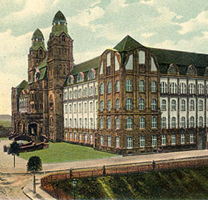 Gebäude um 1908