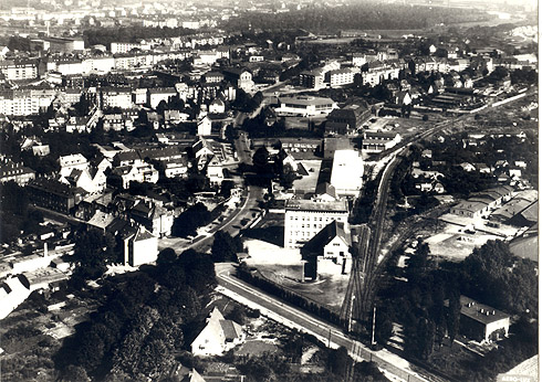 Luftaufnahme aus den 1960ern