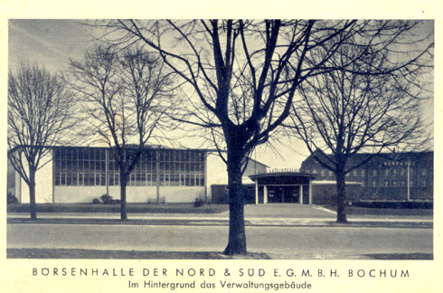 Nord-Süd Börsenhalle mit Hauptverwaltung