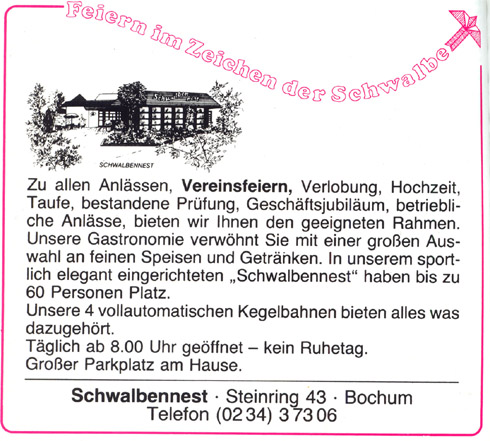 Nord-Süd Börsenhalle Werbung