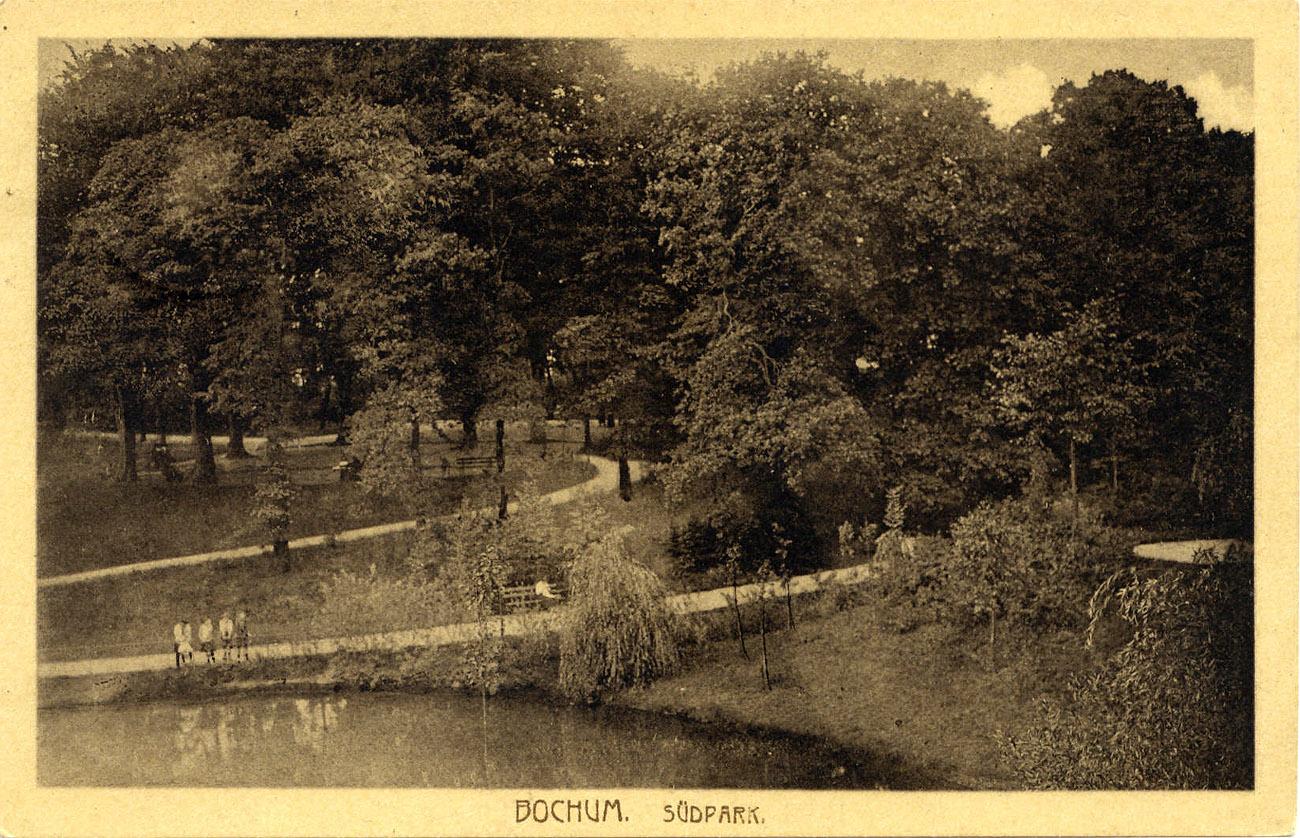 Historisches Bochumer Ehrenfeld Bilderserie Südpark / Rechener Park
