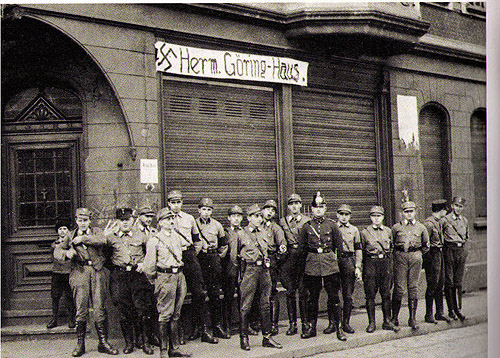 Alter Verband nach Besetzung durch die SA