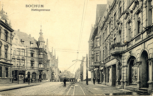 Hattinger Strae kurz vor Mausefalle