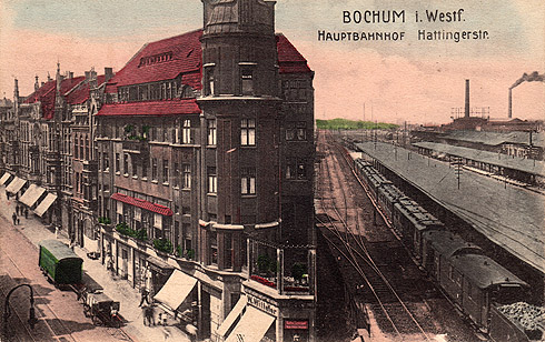 Hattinger Strae am alten Bahnhof