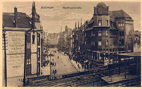 Hattinger Strae um 1920