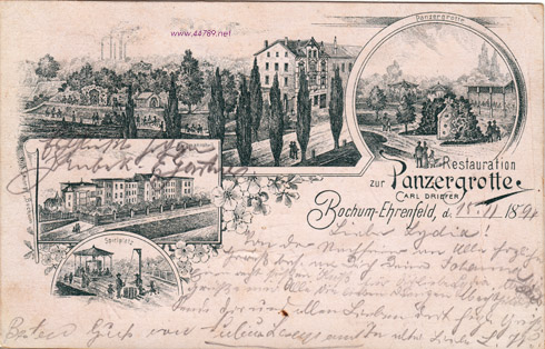 Gaststätte Panzergrotte von 1894