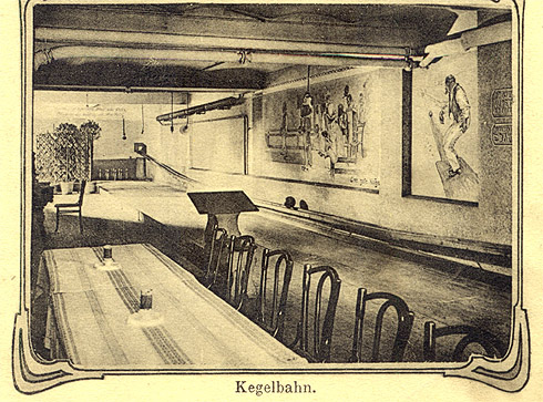 Kegelbahn im Hotel Westfälischer Hof