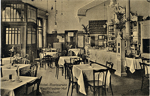 Westfälischer Hof Innen 1910