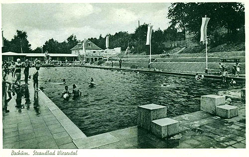 Wiesental Schwimmbecken 1951